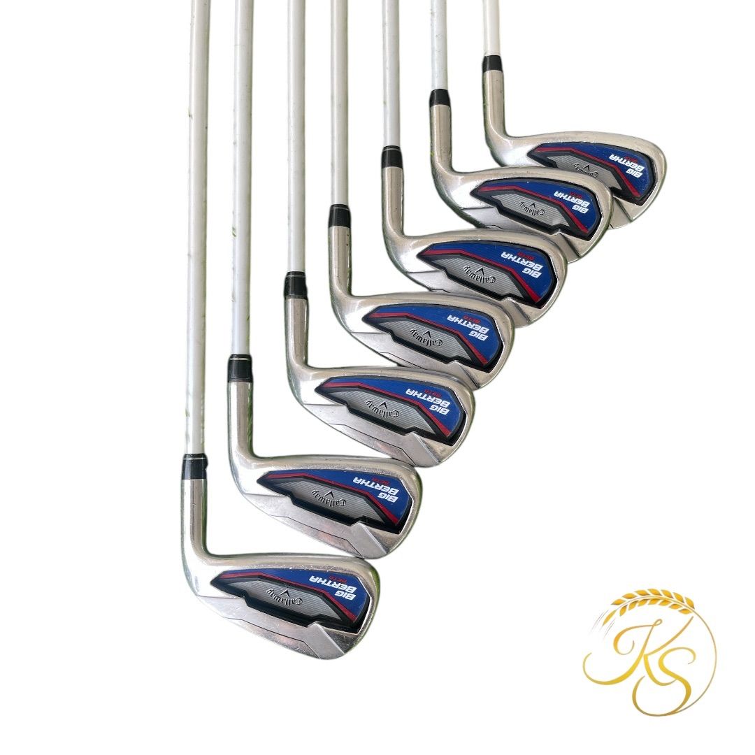 BIG BERTHA BETAアイアン7本セット 純正カーボンSRシャフト キャロウェイ アイアン 7本 右 Callaway BIG BERTHA BETA 純正カーボン