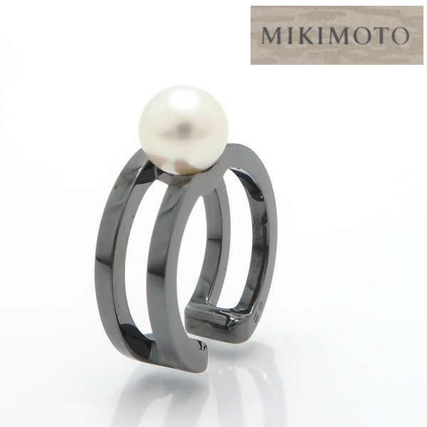 [ MIKIMOTO☆送料込 ] 新作★PASSIONOIR イヤーカフ★GIFTにも MIKIMOTO イヤーカフ PASSIONOIR アコヤ真珠 パール 6mm SV 銀製