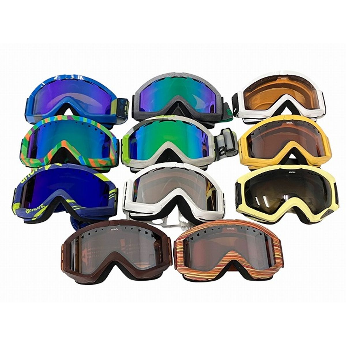 anon ゴーグル スノーボード スキー 11点セット おまとめ O10533228