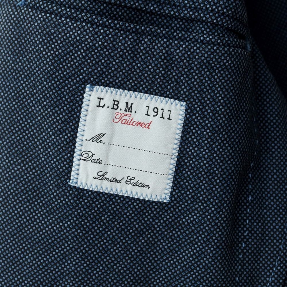 新品】エルビーエム1911 L.B.M.1911 コットンポリエステル バーズアイ  