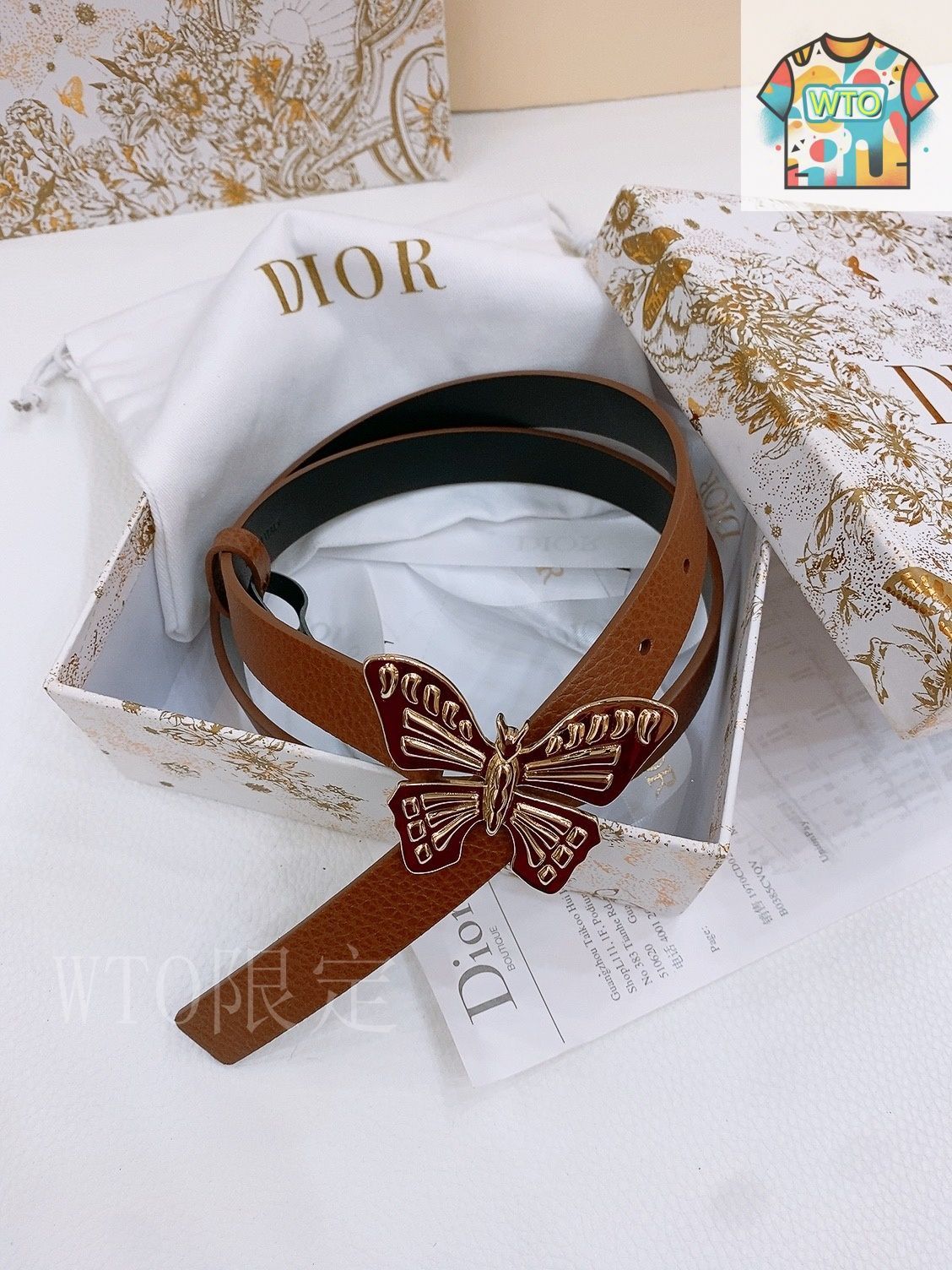 garden　DIOR SADDLE サドル ベルト 75 garden DIOR SADDLE サドル ベルト 75 Stunning Authentic