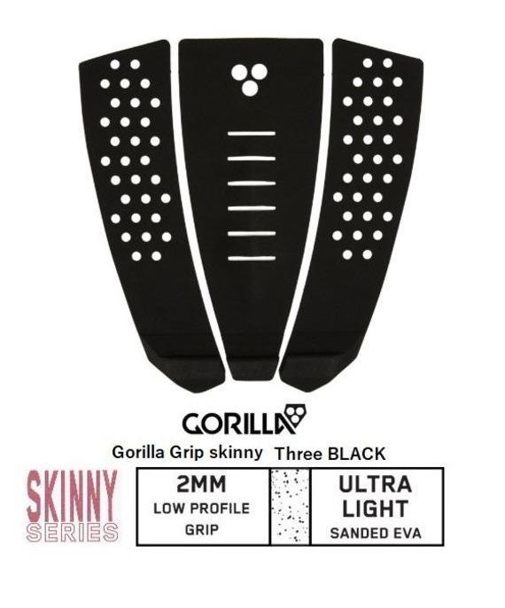 送料無料（一部除く）Gorilla Skinny(スキニー） Mid ・Tｈree Deck