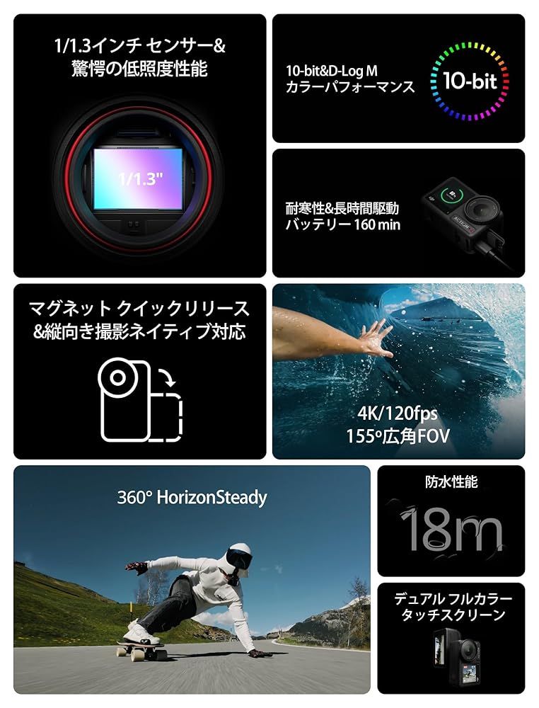 DJI アクションカメラ