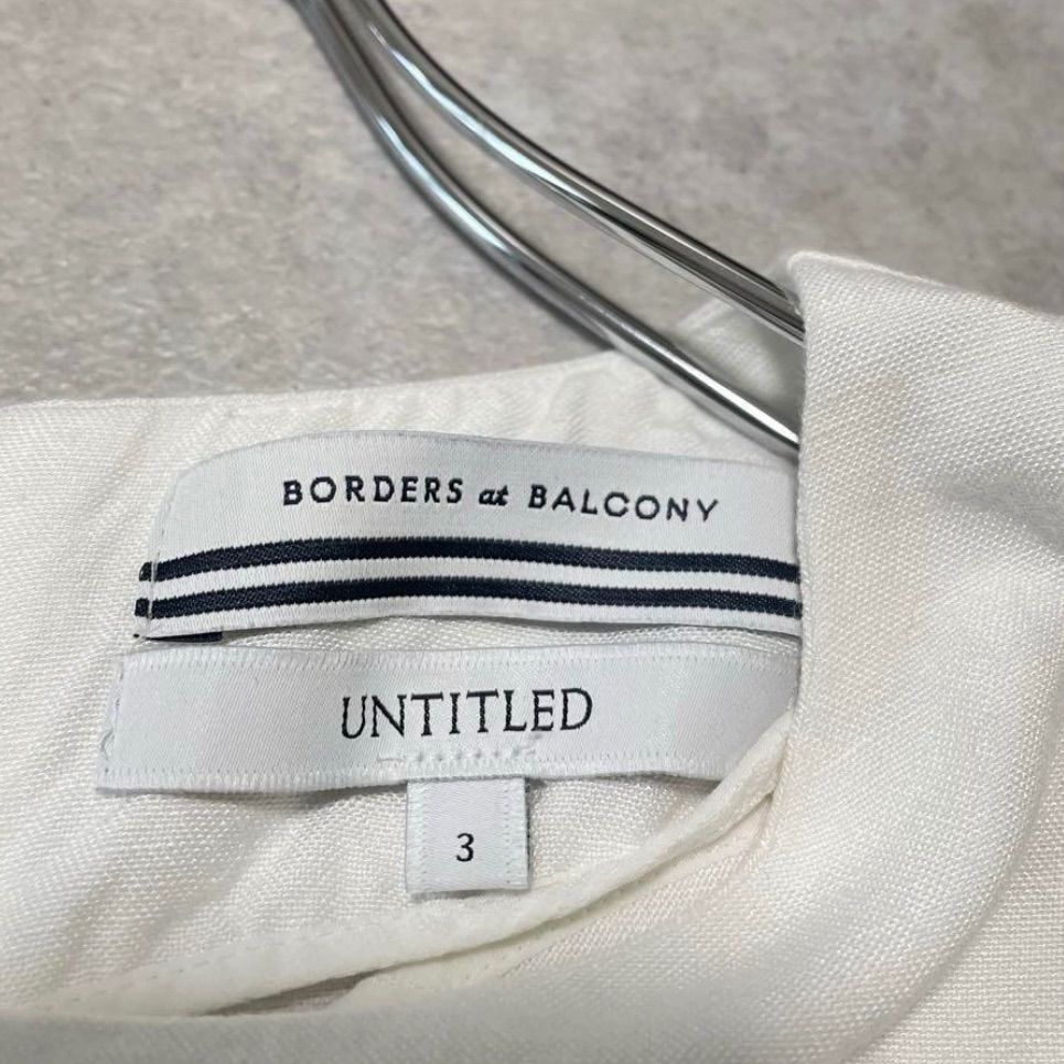 UNTITLED×BORDERS at BALCONY アンタイトル×ボーダーズアット 