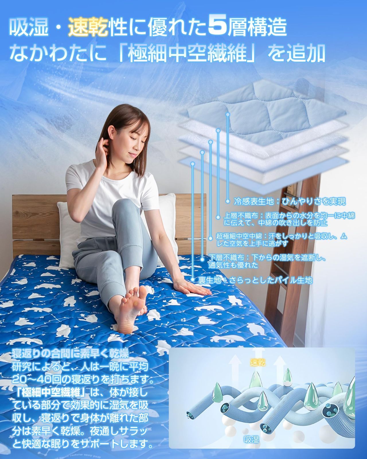電電電波　あのちゃん　新品敷きパッド 4種 バラ売り 電電電波 あのちゃん 新品敷きパッド 4種 バラ売り（武井観光