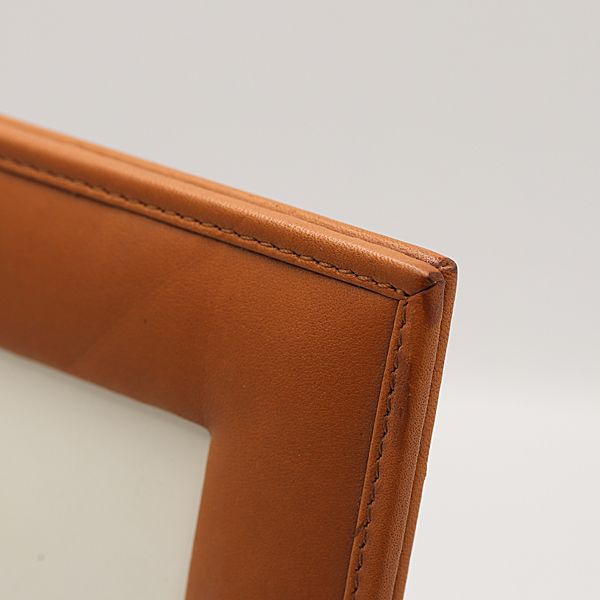 極美品 新品未使用】 WAKO 銀座和光 イタリア製 本革写真立て 新品未