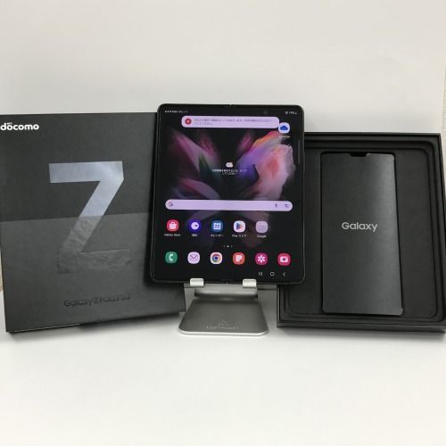 Galaxy Z Fold3 5G SC-55B SIMロック解除済み ブラック 本体 n06629 - メルカリ