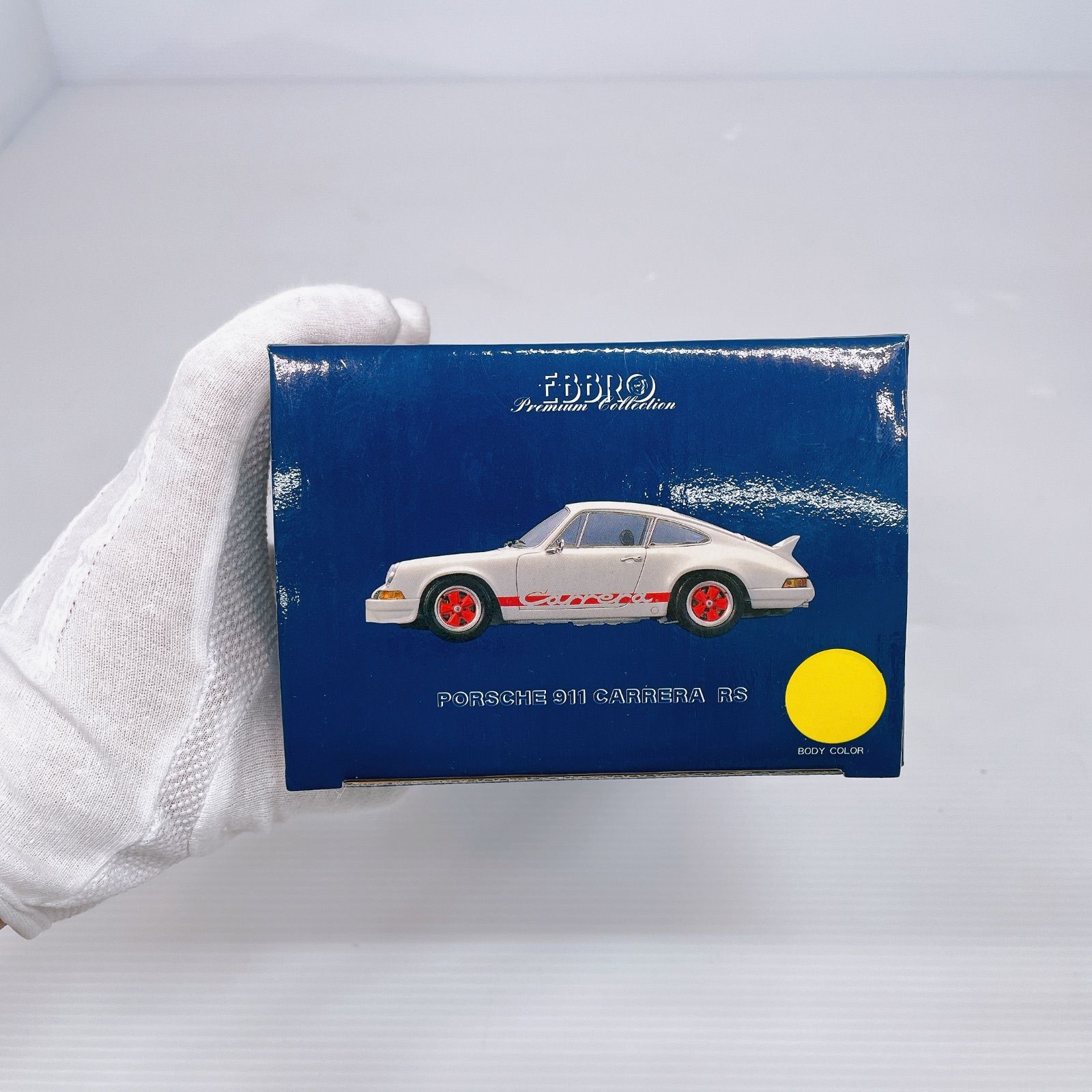 新品・未開封】エブロ EBBRO ポルシェ 911 カレラ RS 1/24 黄色