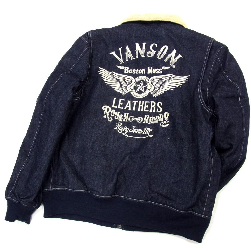 新品 定価32,780円○vanson バンソン G-1 フライトジャケット 襟ボア