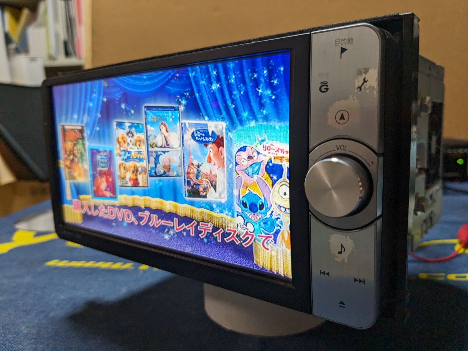 トヨタ純正 NHZN-W61G HDDナビ 地デジフルセグ Bluetooth内蔵 CD DVD再生 み