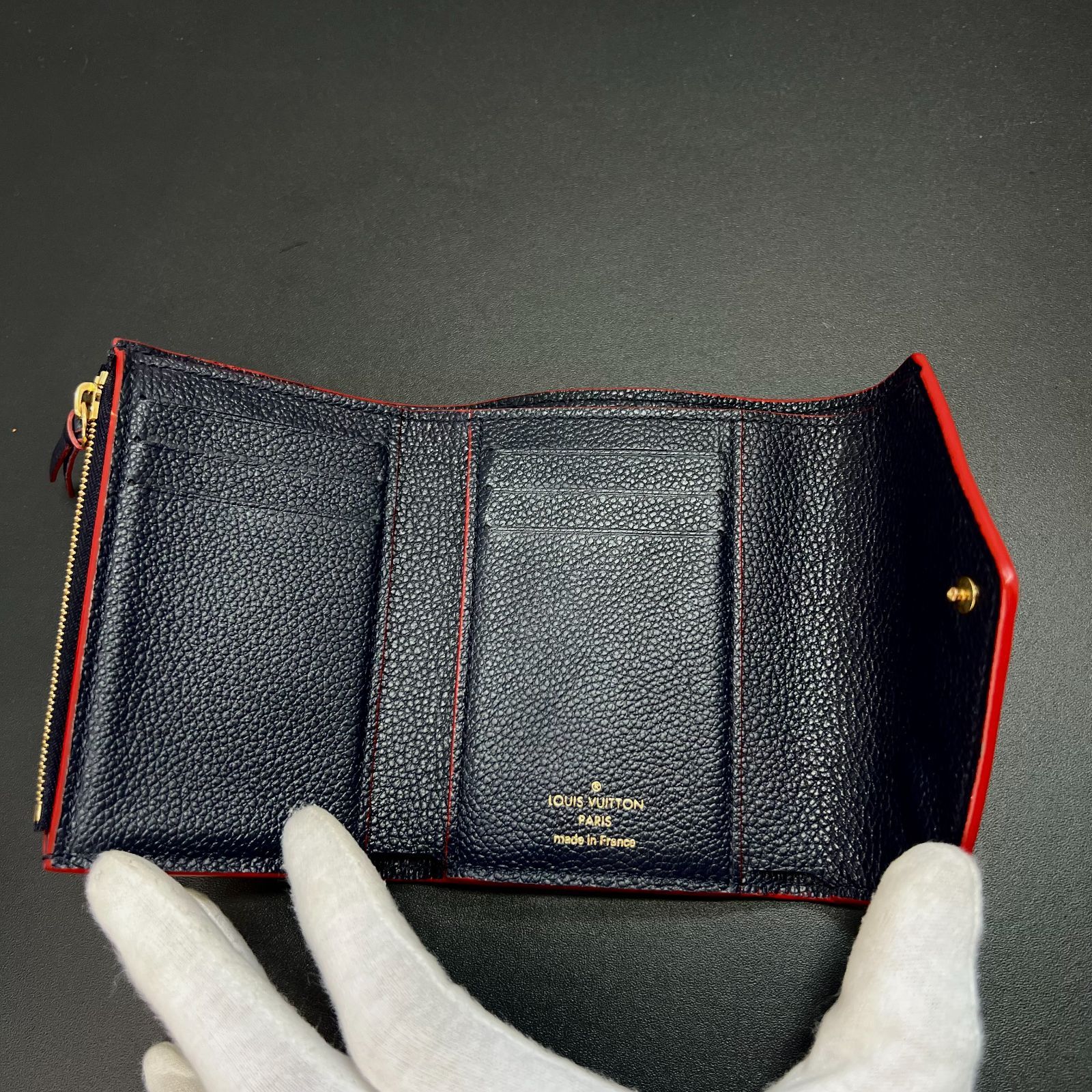 LOUIS VUITTON／ルイヴィトン アンプラント ヴィクトリーヌ 三つ折り