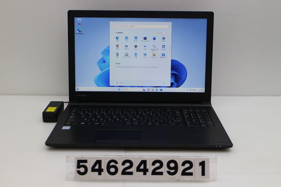東芝 dynabook B65/M Core i5 8250U 1.6GHz/8GB/256GB(SSD)/Multi/15.6W/FWXGA(1366x768)/Win11 【546242921】