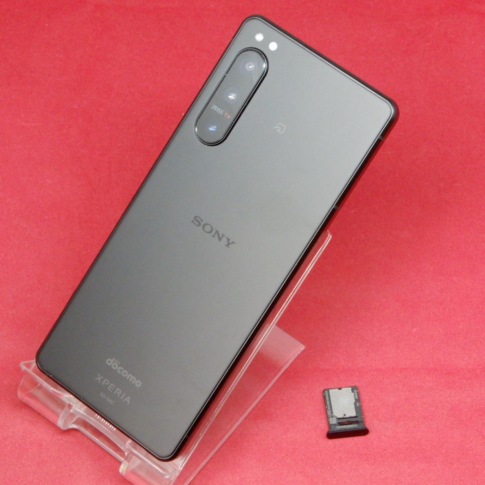 中古】【安心保証】 Xperia 1 SO-03L[64GB] ぬいあげ docomo パープル