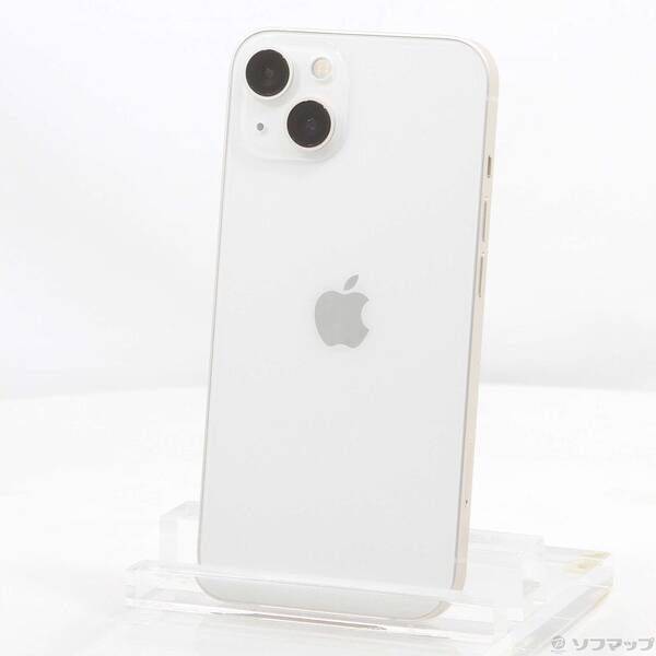 〔 品〕 iPhone13 128GB スターライト MLND3J A SIMフリー 262