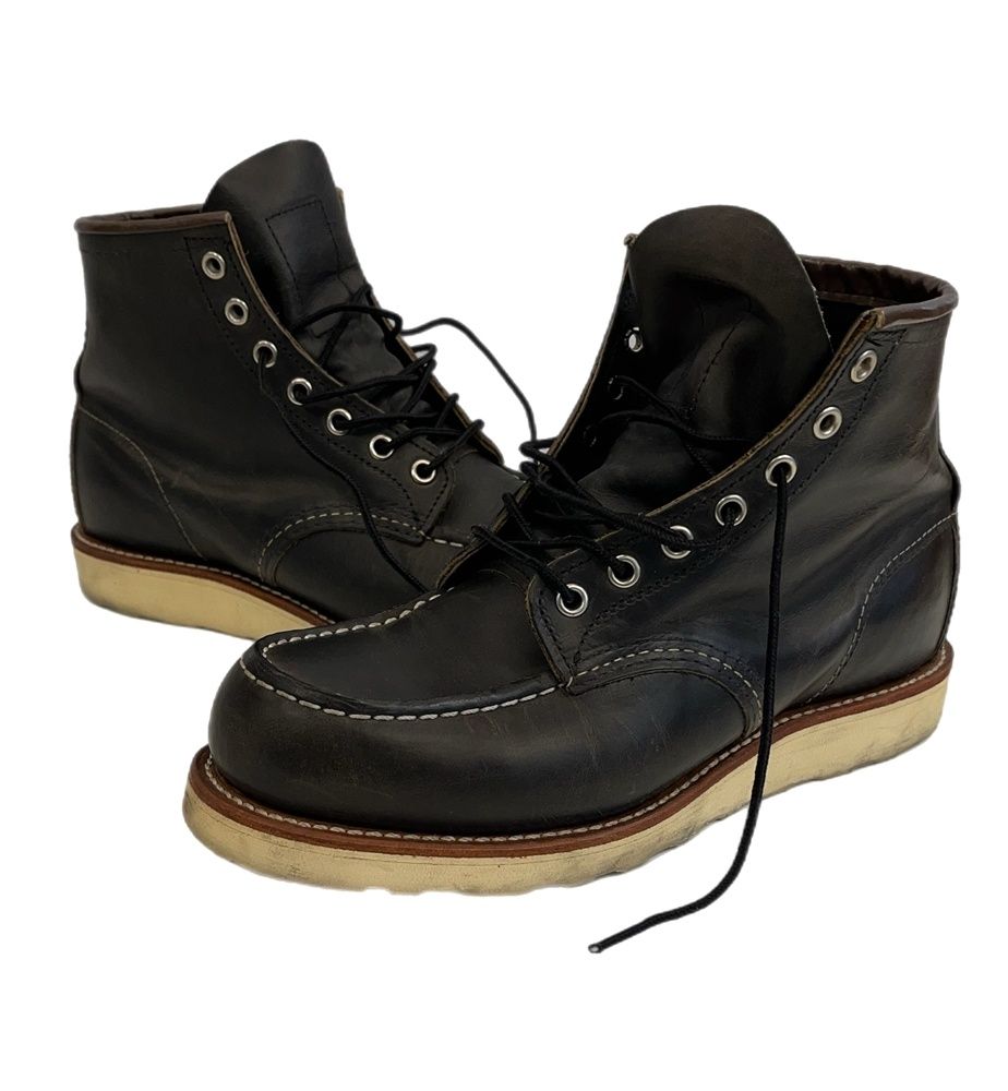 レッドウィング RED WING 6-inch Classic Moc 6インチ クラシックモック アイリッシュセッター モックトゥ チャコール ラフアンドタフ 8890 メンズ靴 ブーツ ワーク 26cm 101sh-2084