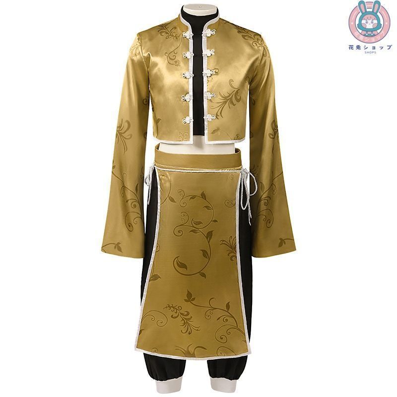 25年 コスプレ 衣装 中華風 中国功夫服 ブルー コスチューム 千切豹 マ蜂 ゲーム コスプレ用