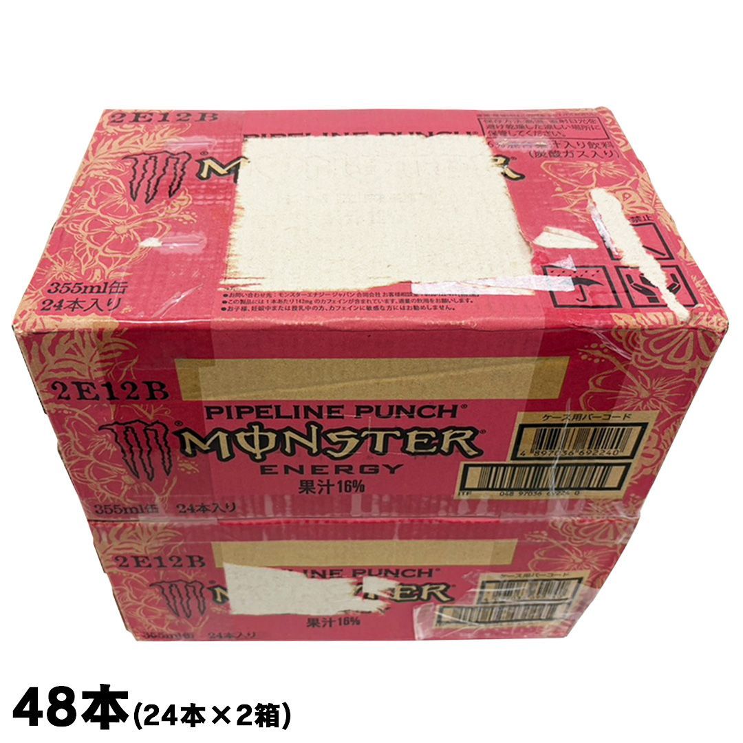 アサヒ飲料 モンスターエナジー パイプラインパンチ 355ml ×48本 1本あたり208円
