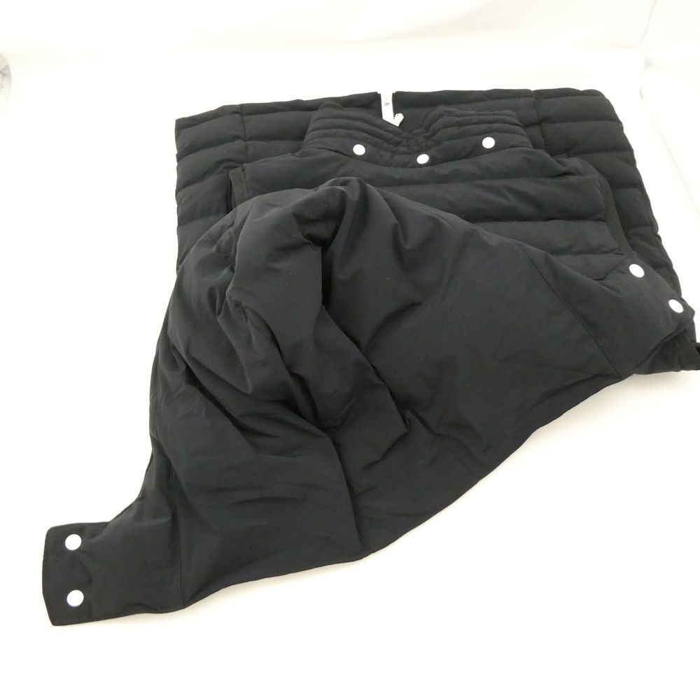 ダブルスタンダード　38サイズ　黒 ダウンベスト ノースリーブ 美品 DOUBLE STANDARD CLOTHING ダブルスタンダードクロージング