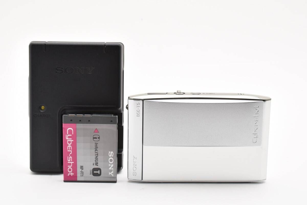 極上品【動作確認済】SONY ソニー Cyber-shot DSC-T5 レトロ SONY - Cyber-shot DSC-T5 ブラック M666の通販 by エコスタ