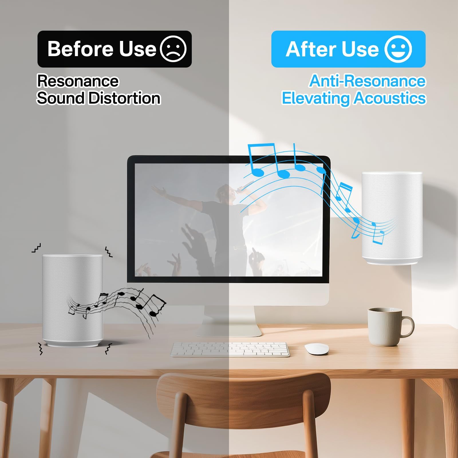 Sonos Era 100用メタルスピーカーウォールマウント 天井マウントまたは傾きと回転調節 なブラケット Sonos Era 100用 壁マウント 柔軟な取り付け方法付き 天井マウント Sonos Era 100用 シング ホワイト 1 Pack ANARI_COM_TR