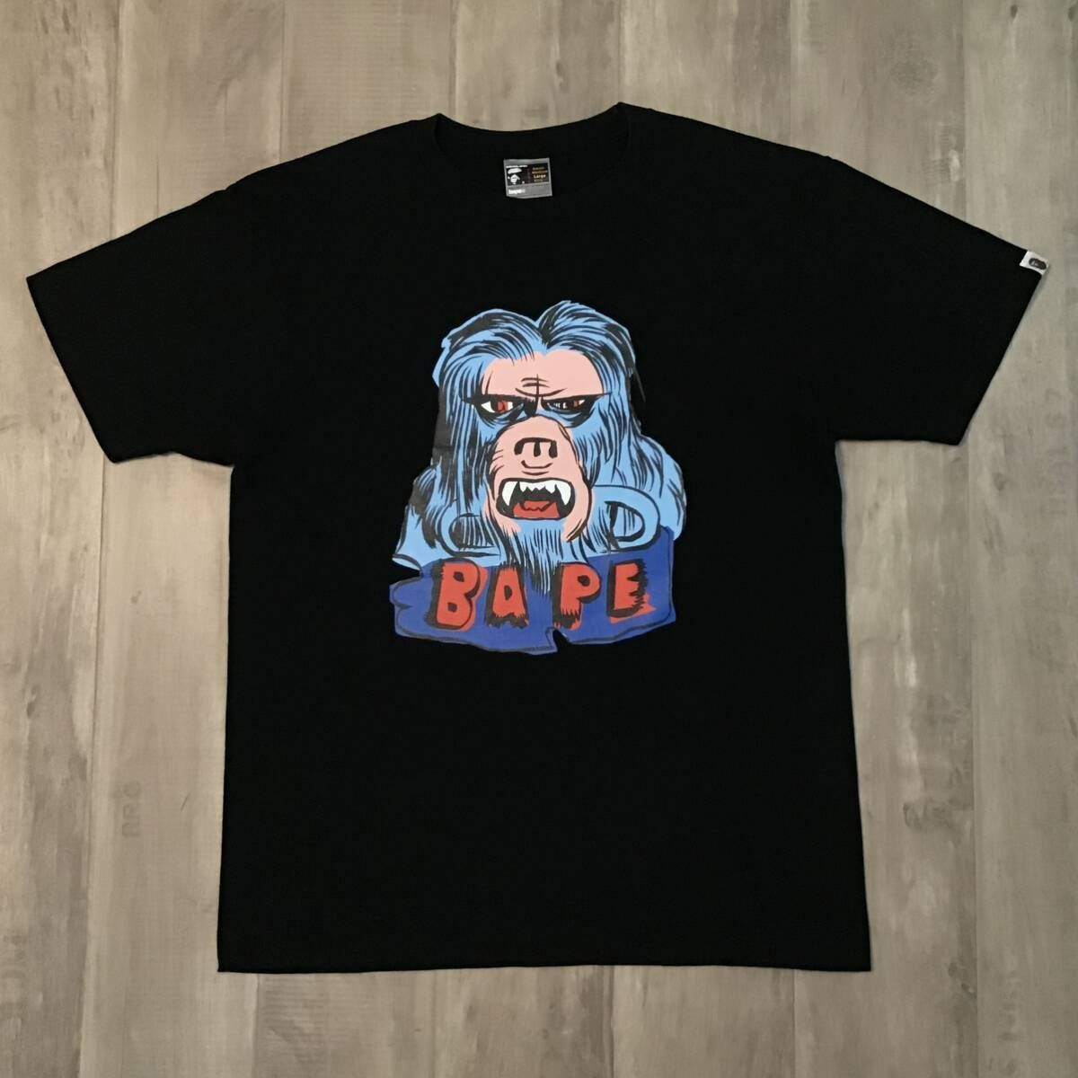 初期エイプ ゲイリーパンターコラボシャツ gary panter ape