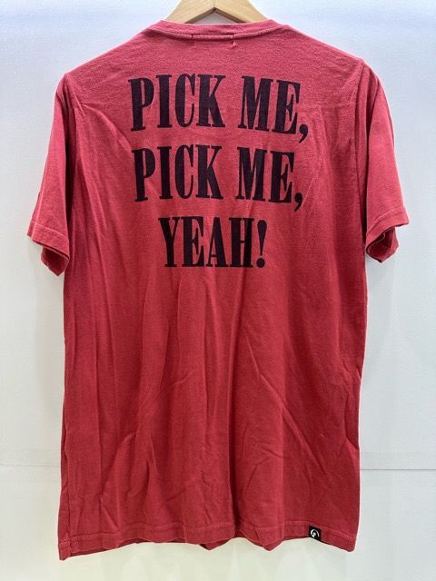 HYSTERIC GLAMOUR  ヒステリックグラマー カートコバーン プリント Tee サイズM レッド【Z0189-001】▽211