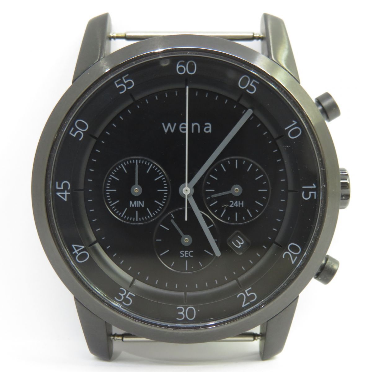 【予約中！】 ソニー SONY wena プレミアム クロノグラフ WN-WC01B-H ウェナ その他