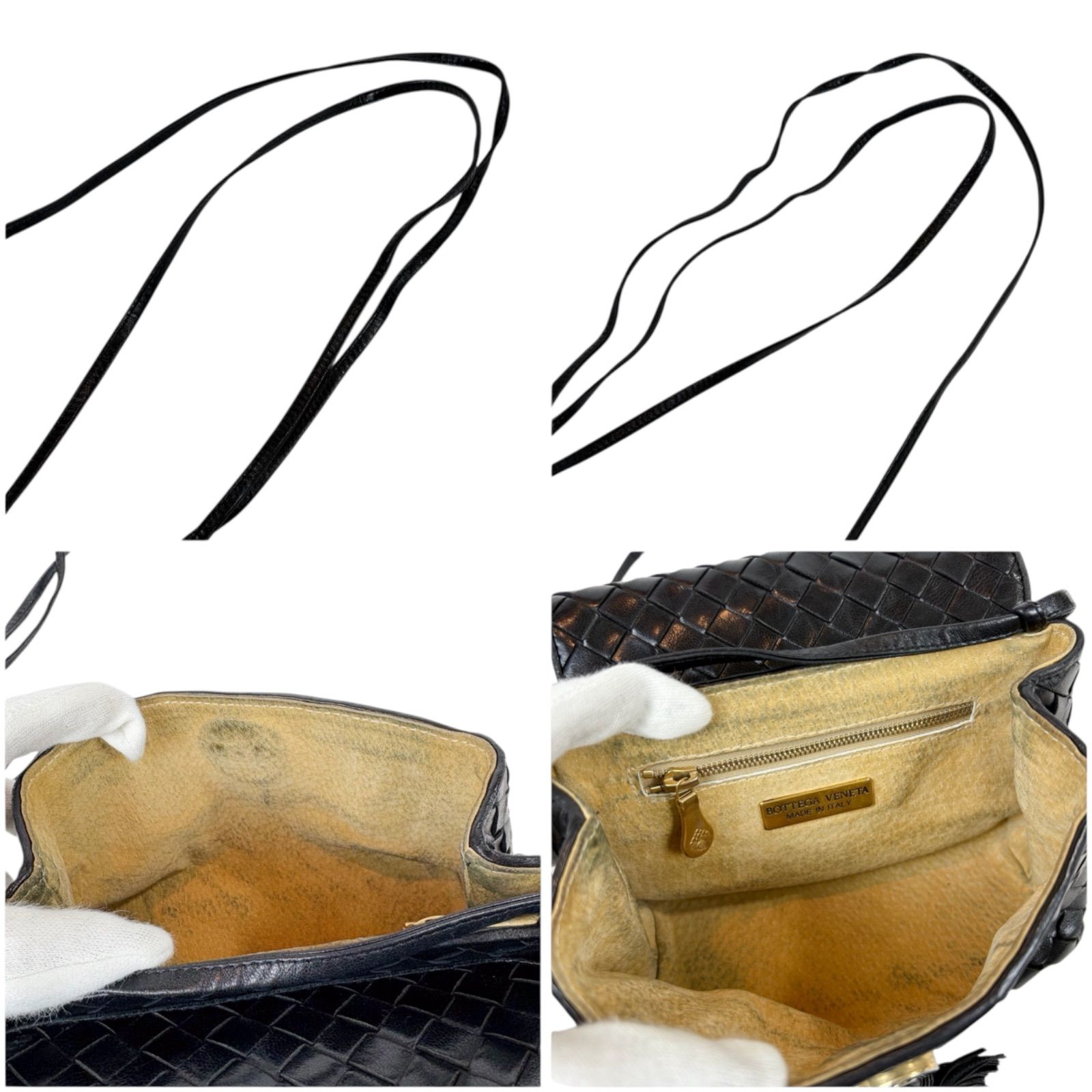 ボッテガヴェネタ BOTTEGA VENETA ミニショルダーバッグ タッセル 