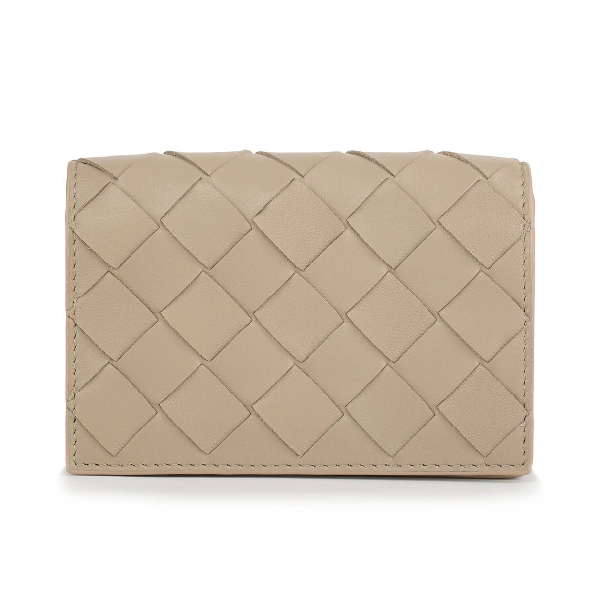 ボッテガヴェネタ BOTTEGA VENETA カードケース BUSINESS CARD CASE エクリュ|グレイシャー