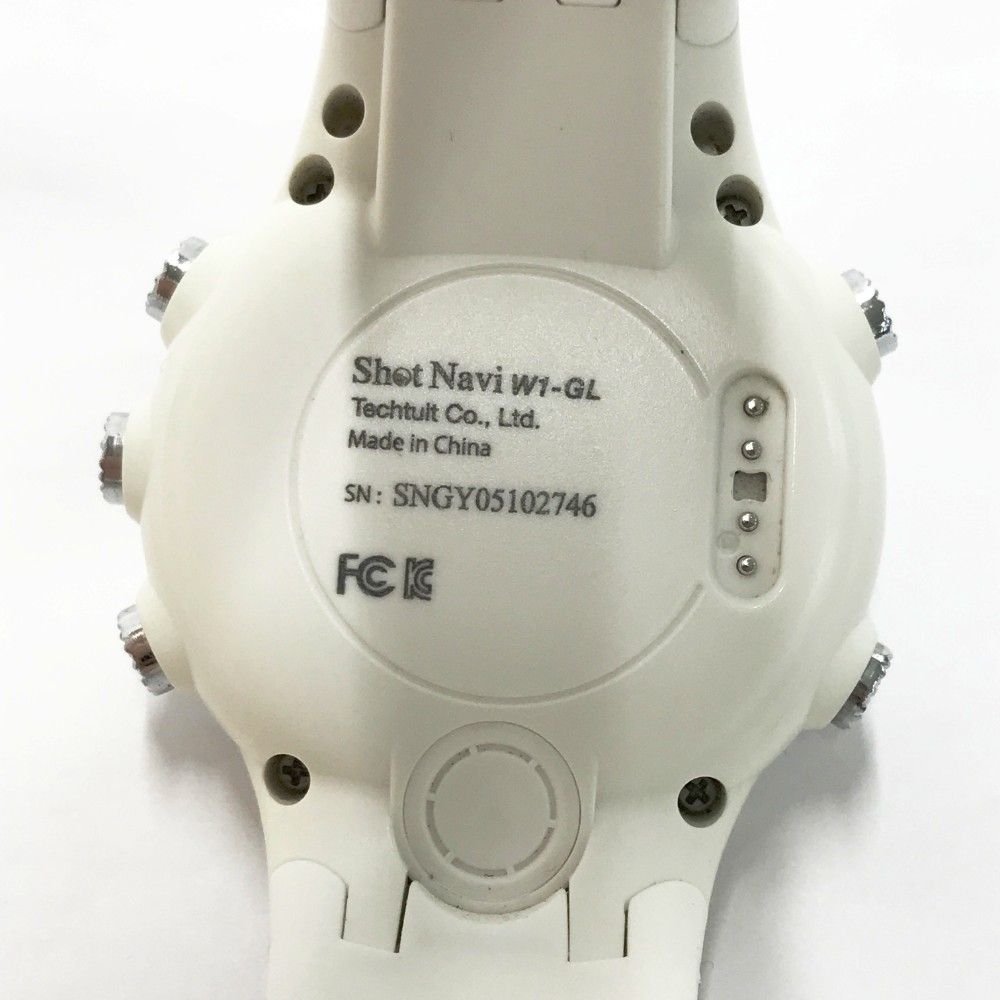 ショットナビ W1-GL ゴルフウォッチ ホワイト