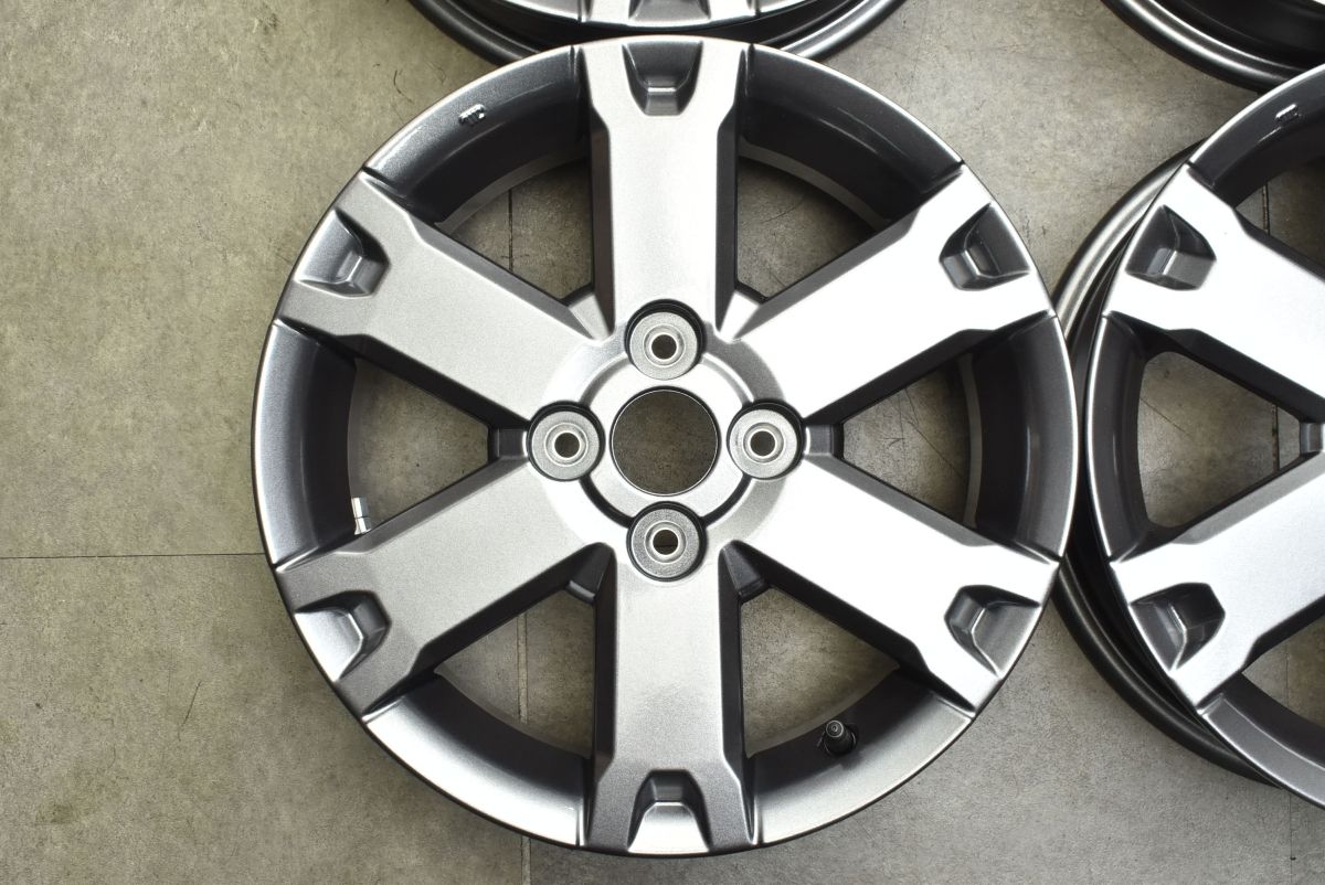 新車外し品】ダイハツ タント ファンクロスターボ 純正 15in 4.5J +45