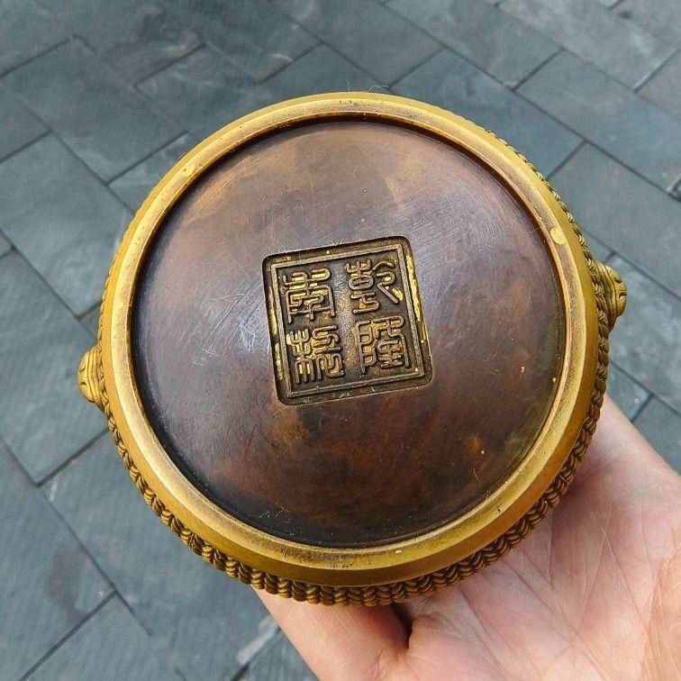 銅器 米珠香炉 薫香炉 茶道具 香道具 工芸品 置物 - メルカリ