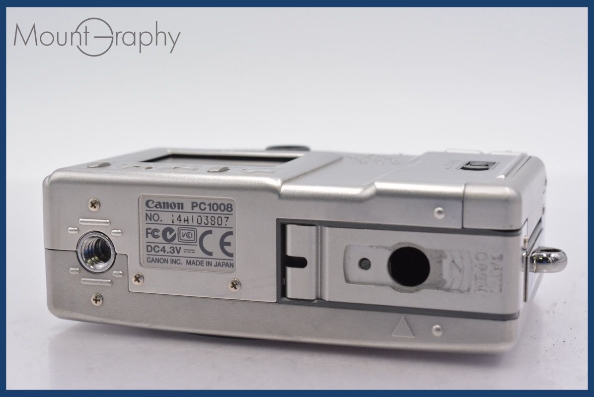 ☆極上美品☆ キヤノン Canon IXY DIGITAL 300 3x バッテリー付属 ☆完