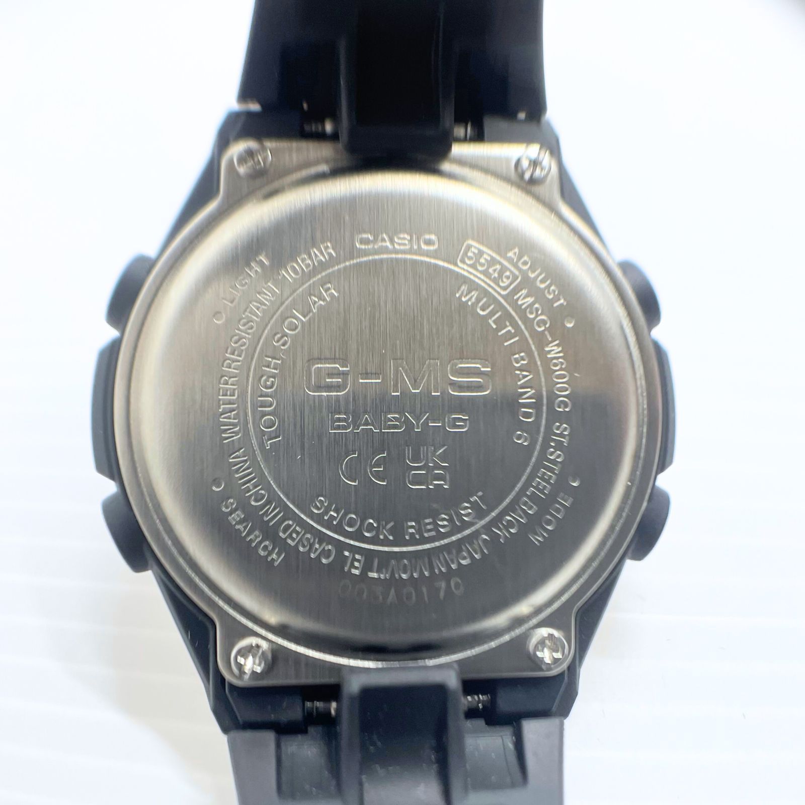 時計 CASIO/BABY-G/G-MS/MSG-W600G-1AJF BABY-G ベビージー G-MS ジーミズ 電波ソーラー レディース