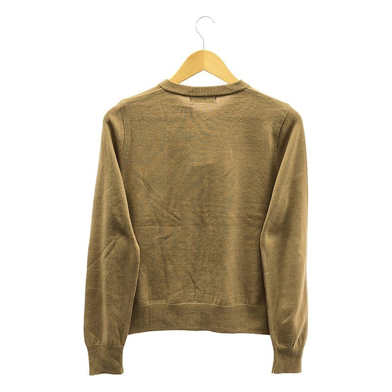 HYSTERIC GLAMOUR - 【新品】  HYSTERIC GLAMOUR / ヒステリックグラマー | DESTROY ALL MONSTERS / MY YEAR IN HELL TOWN カーディガン | F | ブラウン/ブラック | レディース 新品】 HYSTERIC GLAMOUR / ヒステリックグラマー | DESTROY ALL