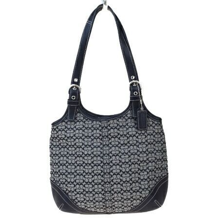 極美品 COACH コーチ ミニ シグネチャー ソーホー ワン ショルダー