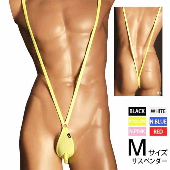 TMコレクション メンズ Tバック ムタンガ WET x STRIKESKIN ひょうたんフロント サスペンダー メンズ 男性 下着 セクシー Clearskin 日本製 Mサイズ TM Collection 565639