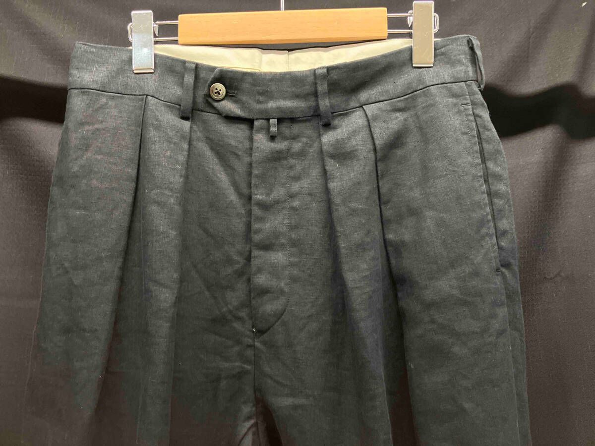 NEAT ニート SPENCE BRYSON LINENS ロングパンツ サイズ：M ブラック