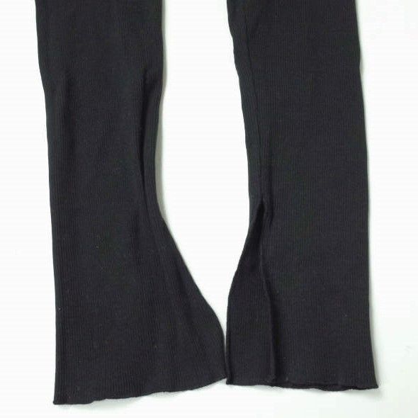 AURALEE オーラリー 19SS 日本製 HIGH GAUGE RIB SLIT TIGHTS