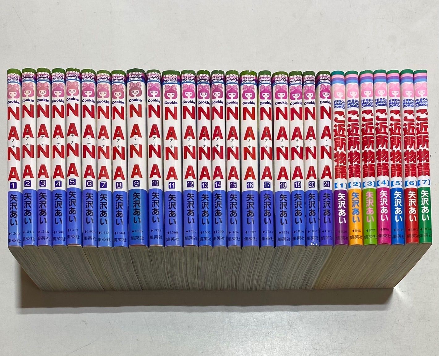 NANA ナナ　全巻　ご近所物語　28冊セット NANA ナナ+ご近所物語 コミック 全巻 合計28巻セット 矢沢あい