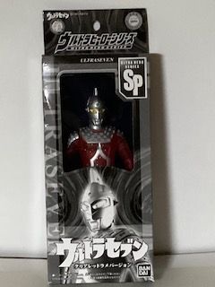 ウルトラヒーローシリーズSP ウルトラセブン クリアレッドラメ 