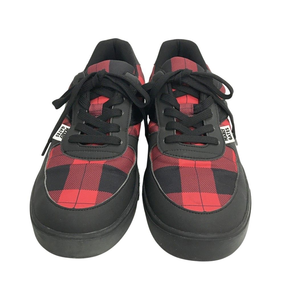 PEARLY GATES パーリーゲイツ 053-1292001 ゴルフシューズ チェック柄 レッド系 27.5cm 240101543920 ゴルフウェア メンズ ストスト