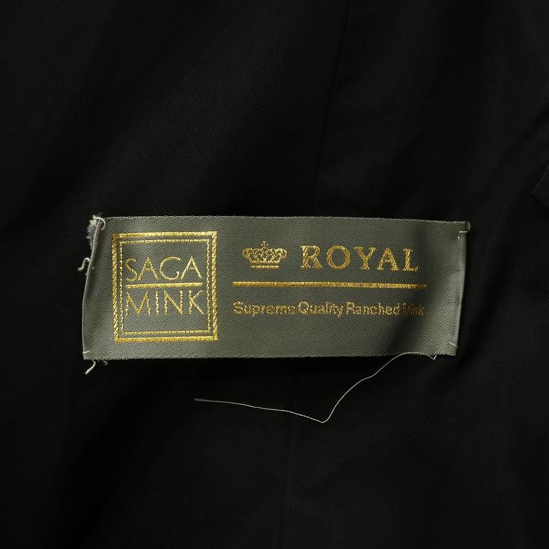 サガミンク SAGA MINK 金サガ ファーコート ケープ ポンチョ アウター