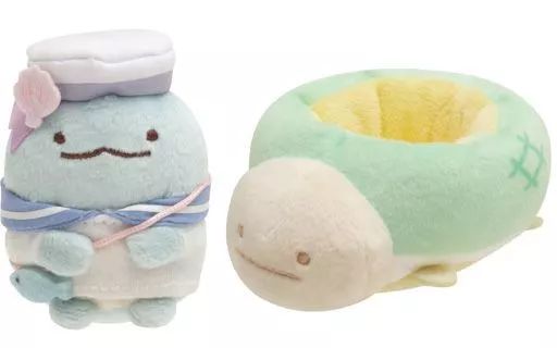 中古】ぬいぐるみ とかげ てのりぬいぐるみセット すみっコぐらし