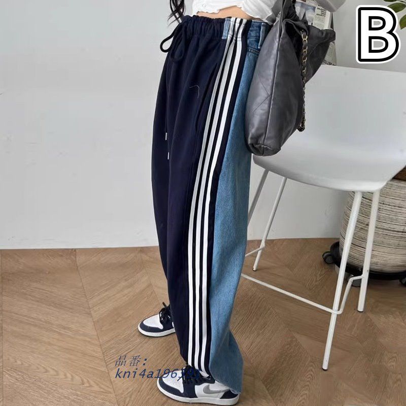 デニムパンツ韓国ファッ