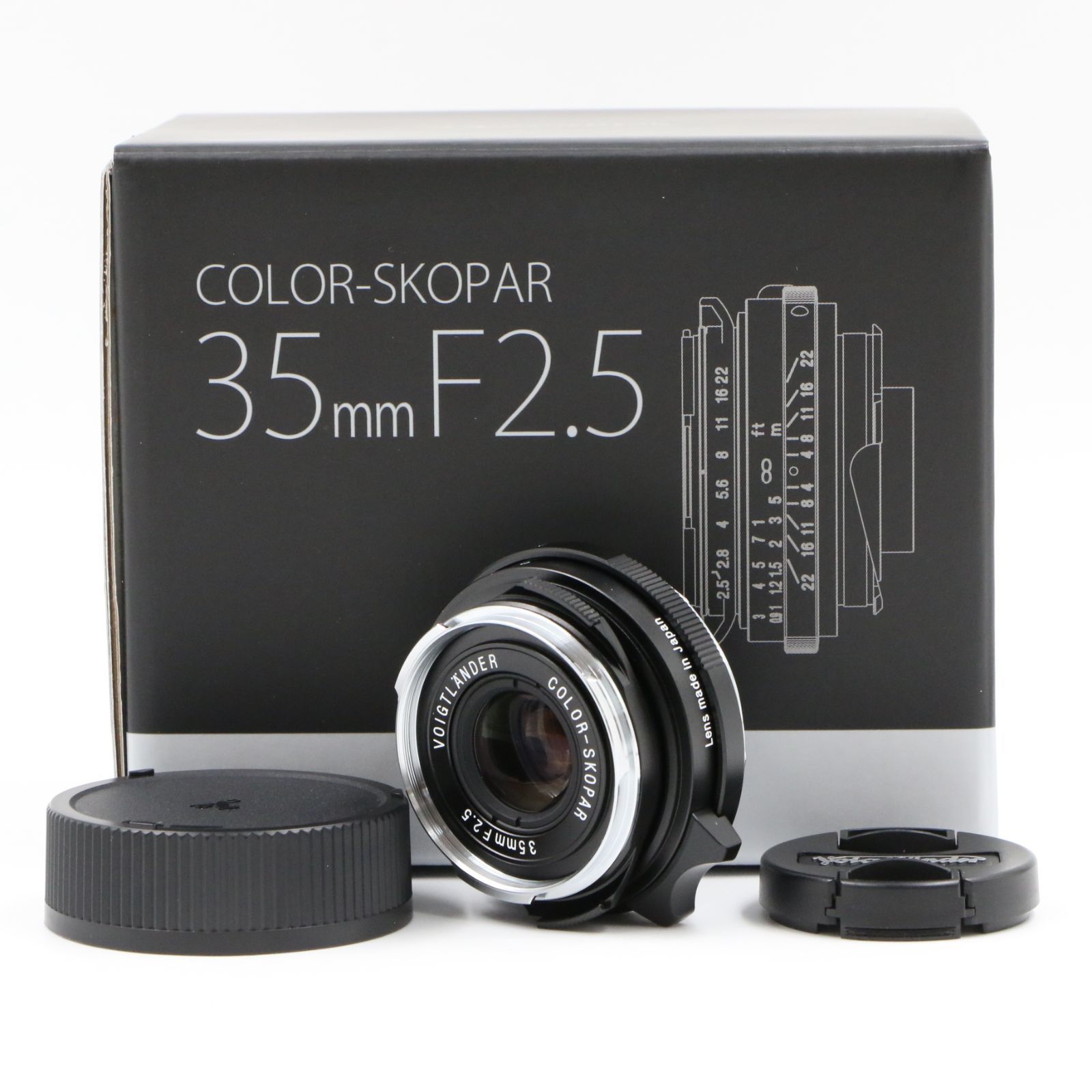 ほぼ Voigtlander フォクトレンダー Color Skopar 35mm F2.5 PII VM ライカ用