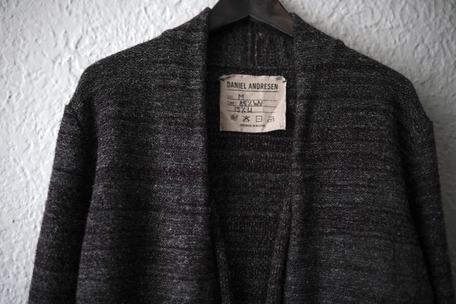 ウールリネンピンニットカーディガンセーター / 卸売 DANIEL ANDRESEN