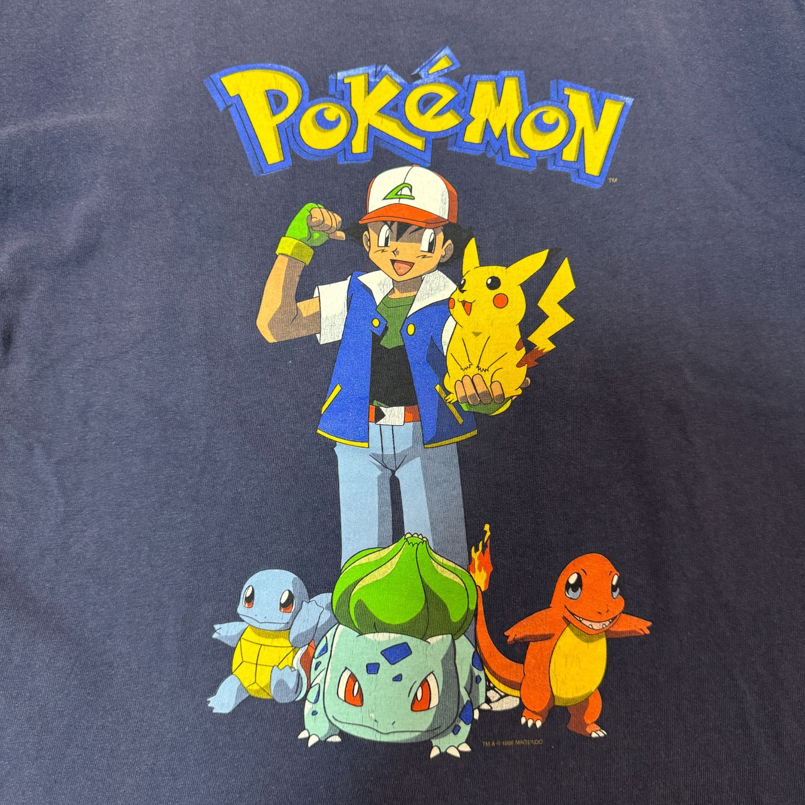 90s POKEMON 初代御三家 ポケモン Tシャツ XLサイズ ゲームT 90s POKEMON 初代御三家 ポケモン Tシャツ XLサイズ ゲームT