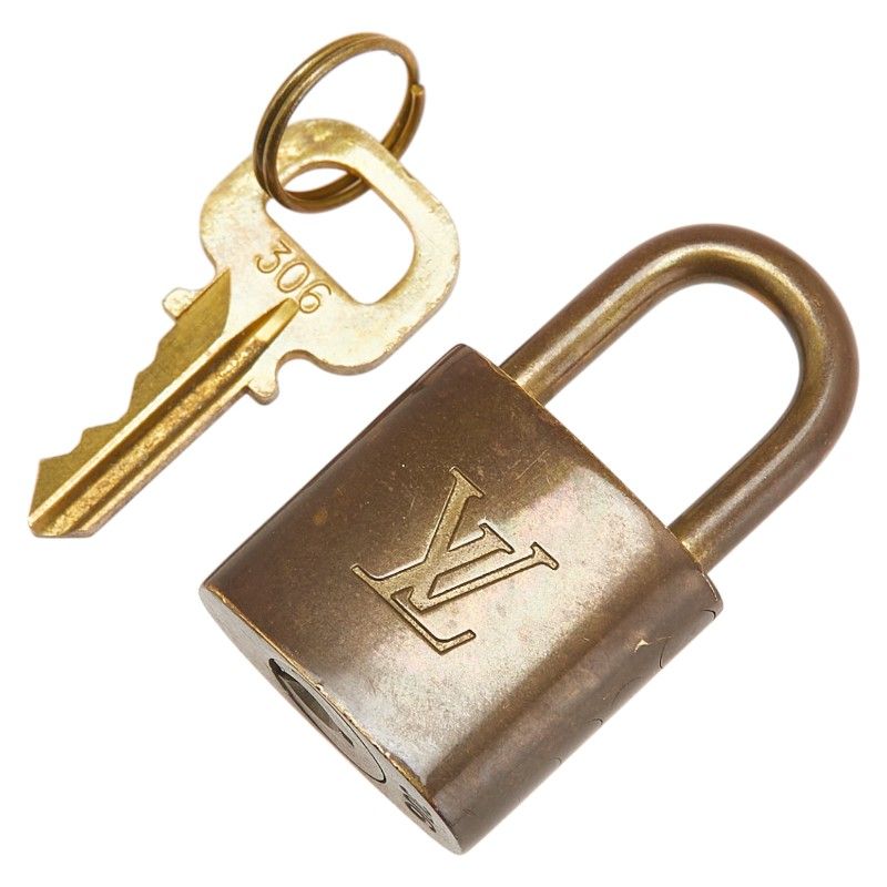 ルイ ヴィトン カデナ 南京錠 キー セット ゴールド メッキ
