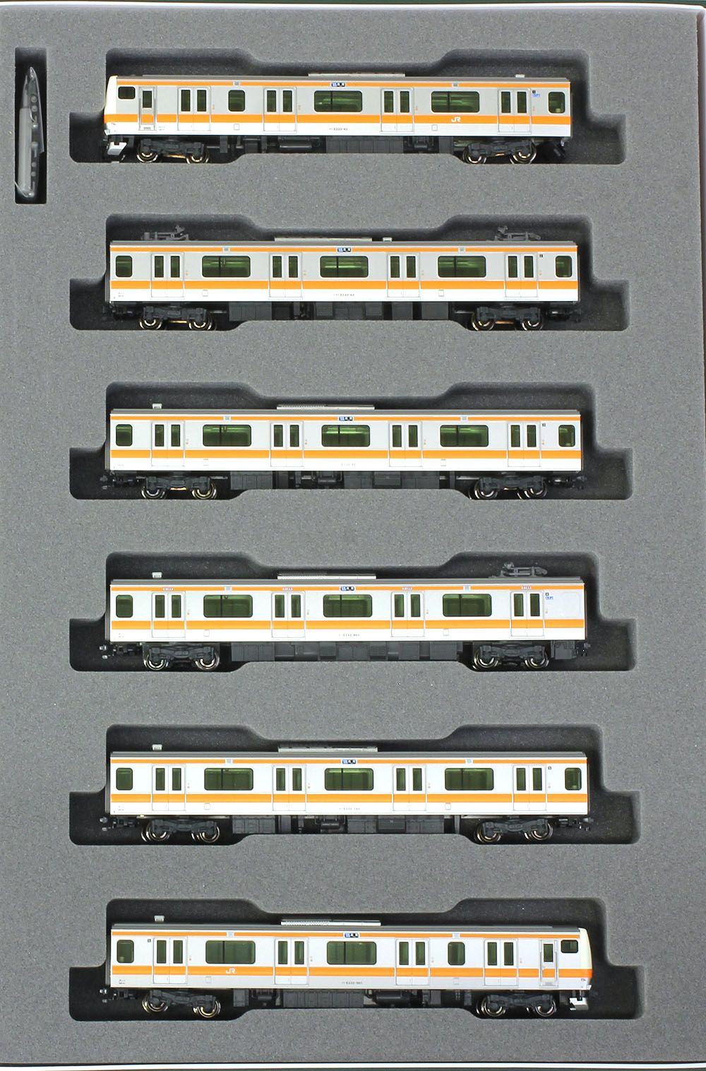 E233系中央線(H編成 トイレ設置車)6両基本セット 【KATO・10